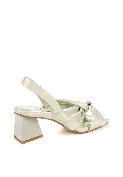 Betsy knot front Sandal
