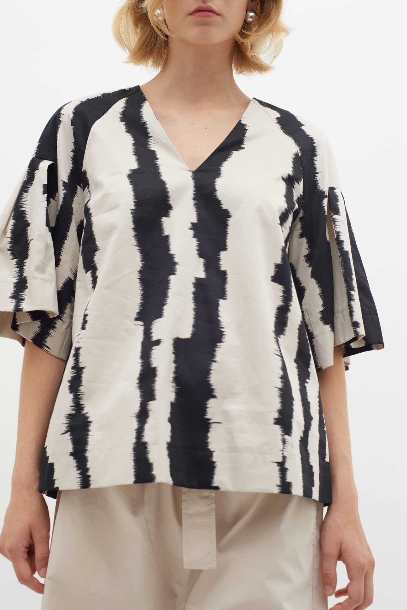 INWEAR Jenny Top Scratch stripe Print