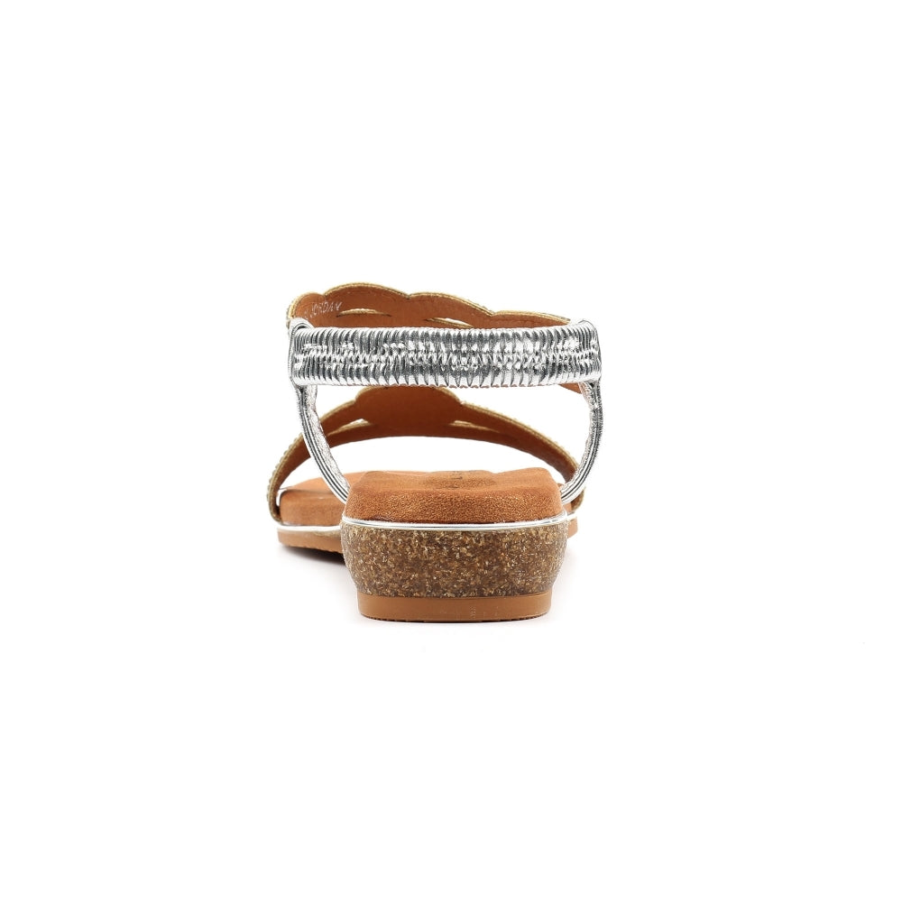 Lunar Jordan Wide fit sandal SILVER