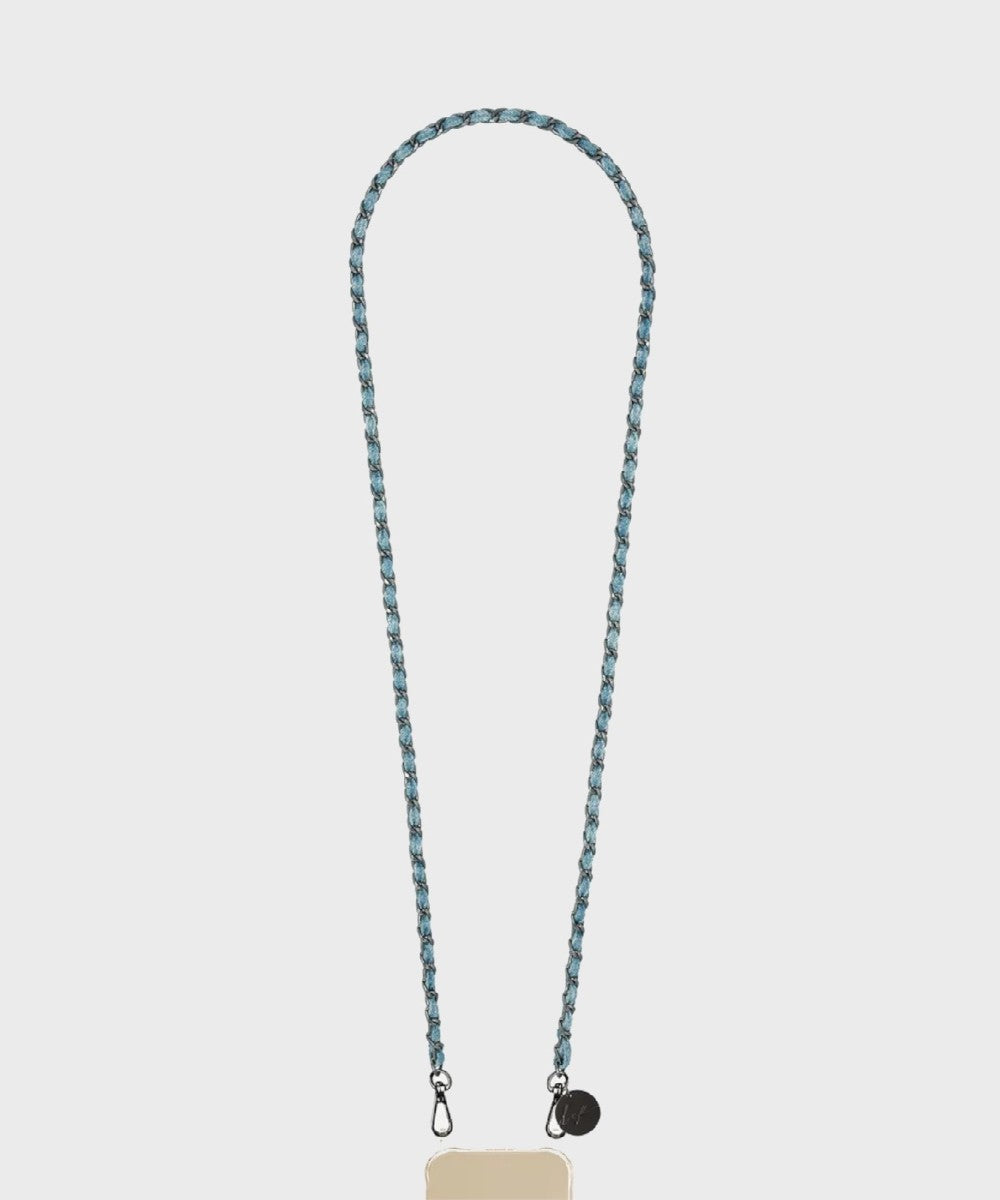 CALI Phone Chain Denim