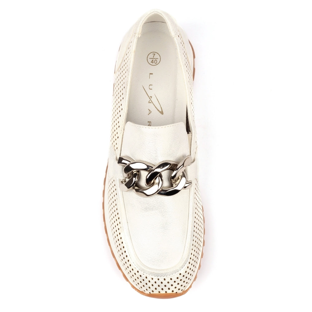 Lunar Lulu Metallic shoe SILVER