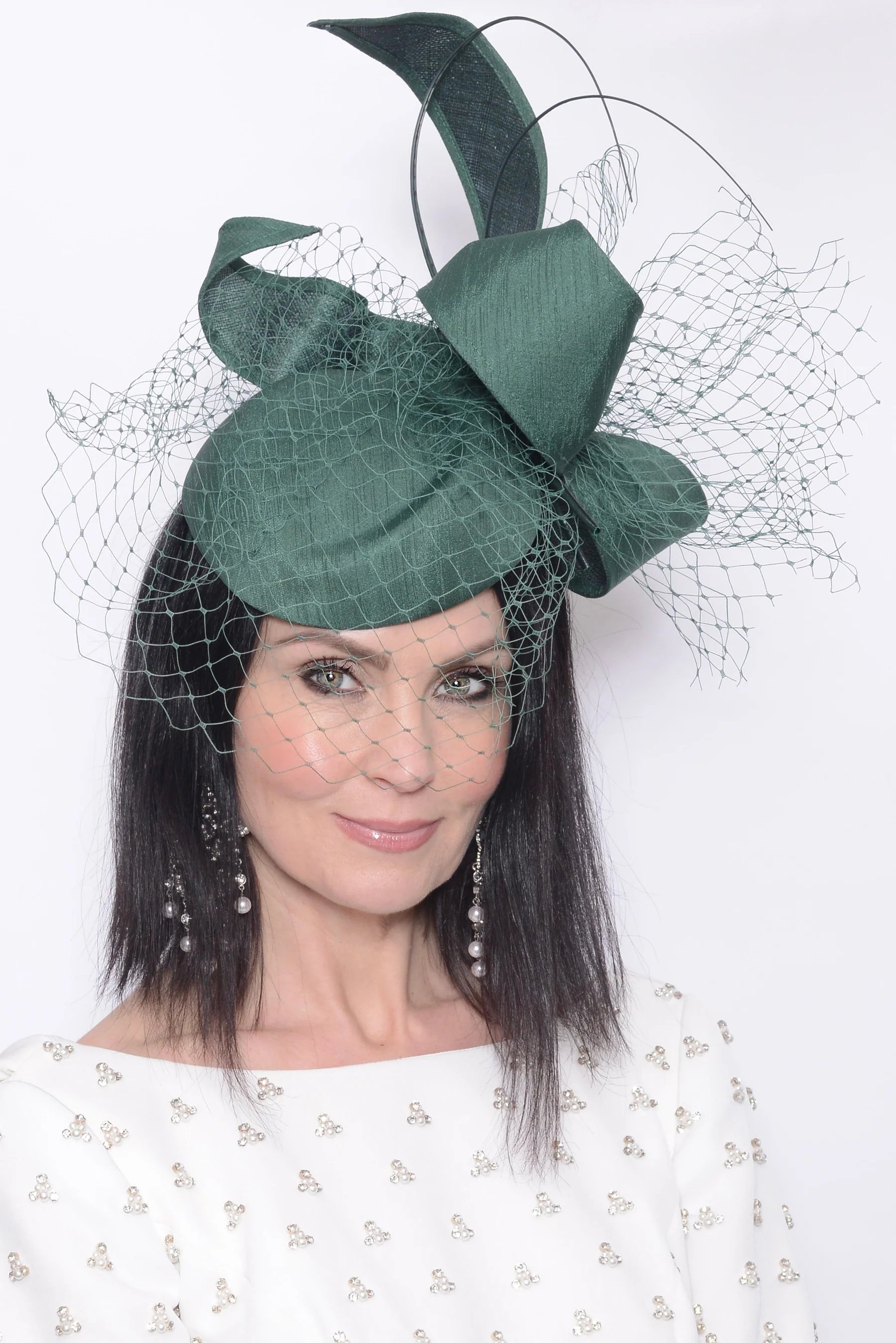 Nigel Rayment Pill Box Hat 23071 Forest