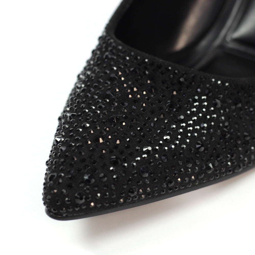 Lunar Renata black court shoes