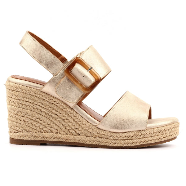 Lunar Rochester Wedge sandal GOLD