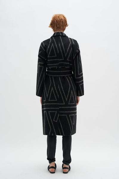 Inwear PETRIAL COAT Black and Sand