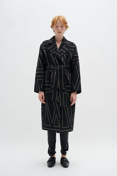 Inwear PETRIAL COAT Black and Sand