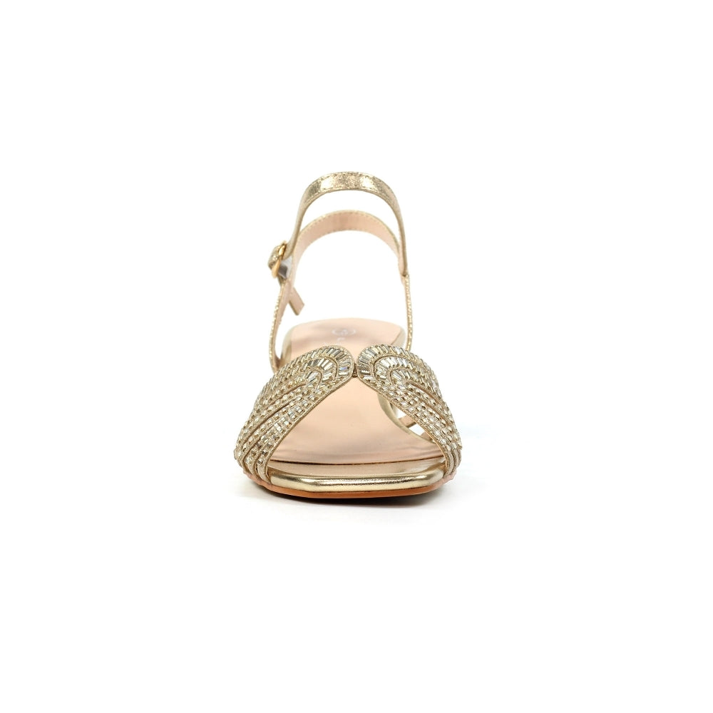 Lunar Twinkle Block heel Gold