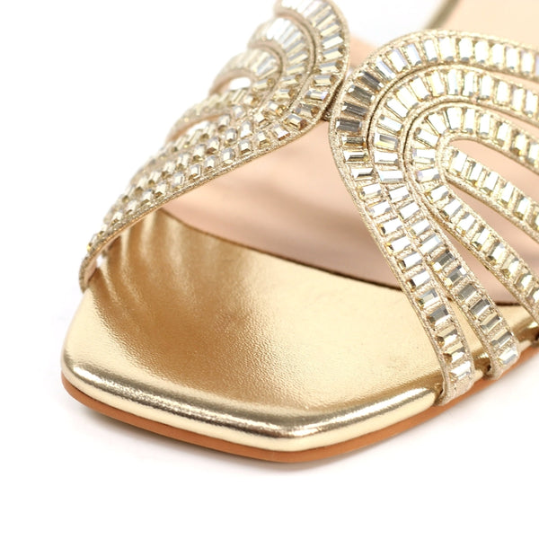 Lunar Twinkle Block heel Gold