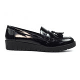 Lunar Vella  Tassle shoe Black