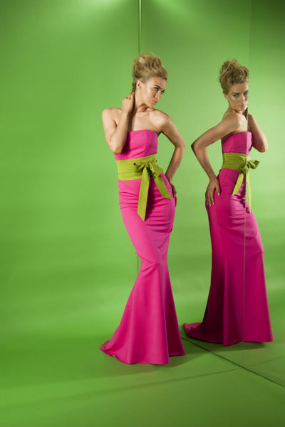 Kevan Jon Topaz Ball Dress