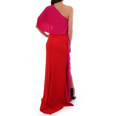 Kevan Jon Stiles One Shoulder Dress Long