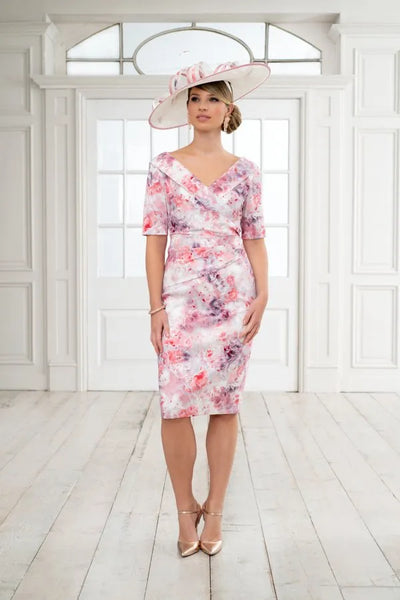 Ispirato ISH819 Dress Fleur Pink