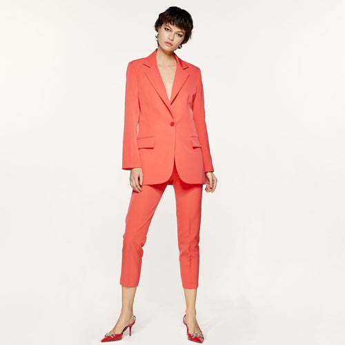 Access Fashion 1052-134/5125-134 trouser suit coral