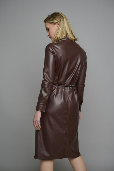 Rino & Pelle Stacey Faux Leather Dress