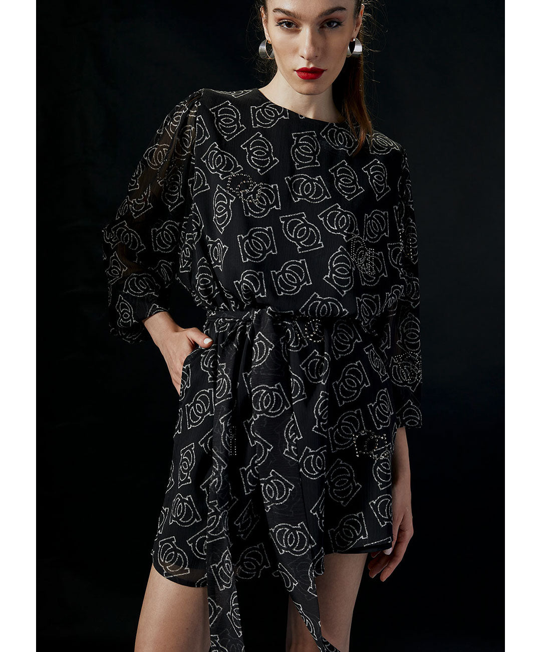 ACCESS LOGO MINI DRESS 3054-1028