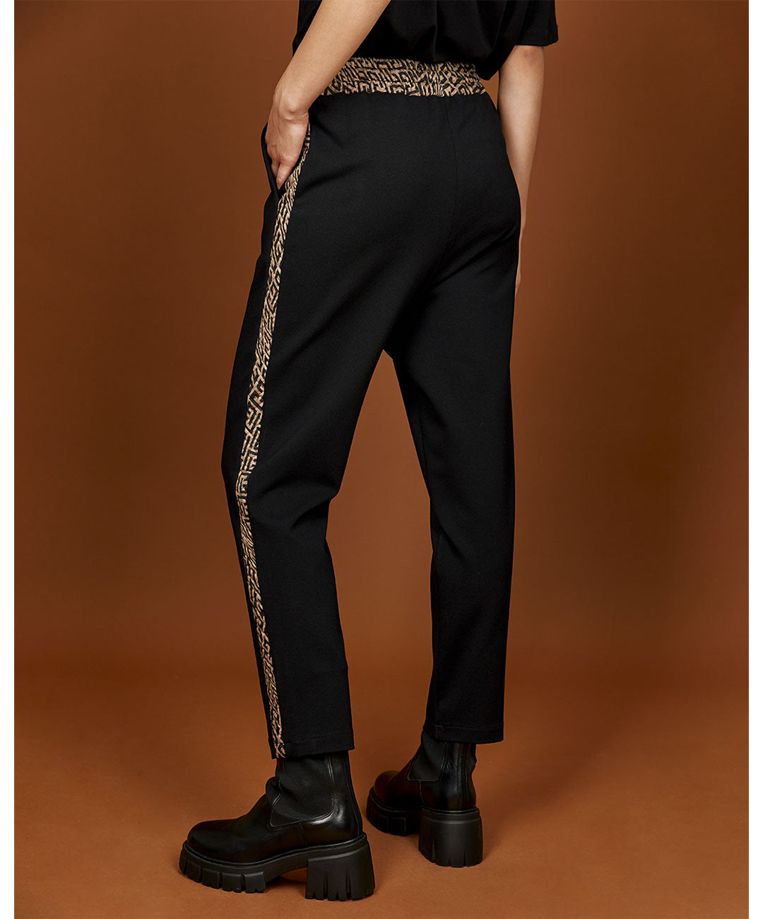 ACCESS FASHION SALE 5058 Trousers with elastic Waist