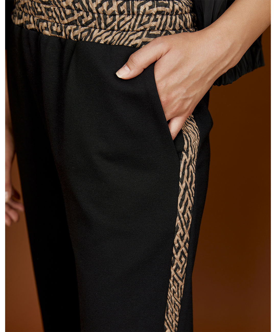 ACCESS FASHION SALE 5058 Trousers with elastic Waist