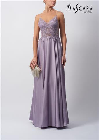 Mascara mc12203 embellished satin dress