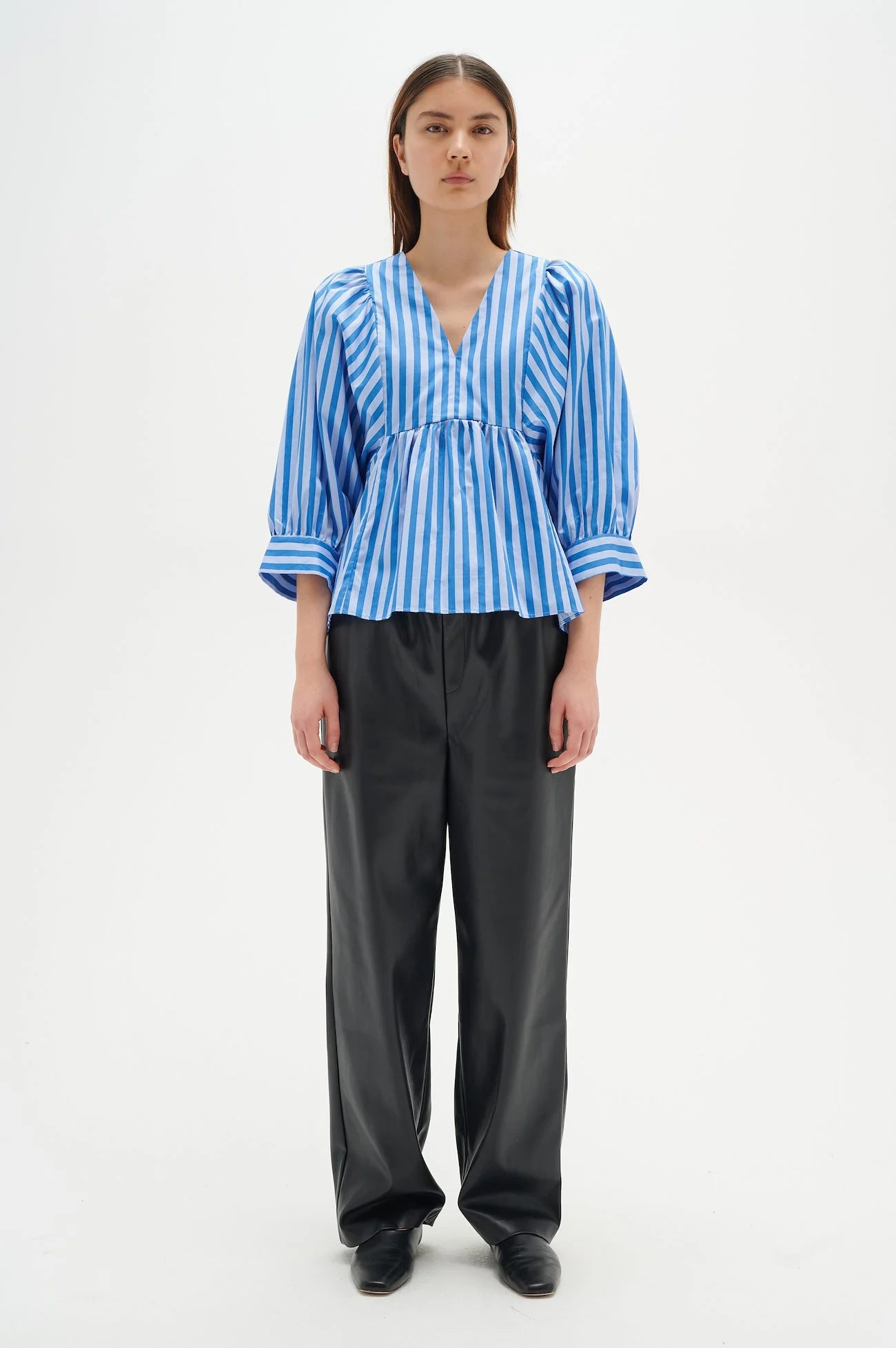 Inwear DeixIW Blouse light blue stripe