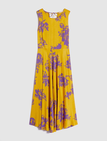 Penny Black Floral satin midi dress Lettura