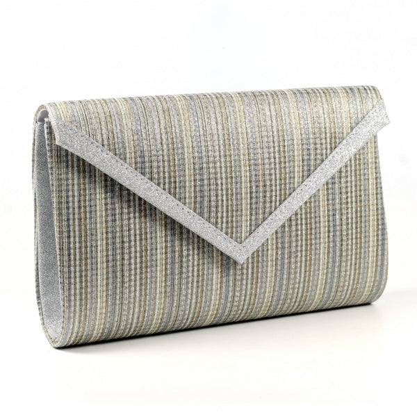 Lunar Natalia clutch silver