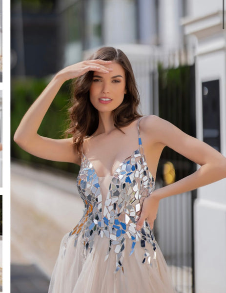 Evening Tulle Dress 0753