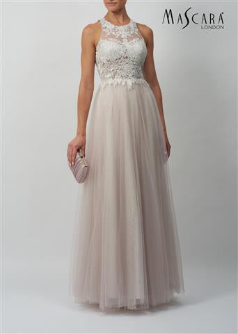 Mascara MC120134 Embellished Tulle Dress