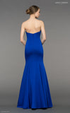 Gino Cerruti 2781D Strapless  Dress Royal Blue