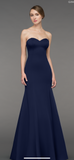 Gino Cerruti 2781D Strapless Dress Navy