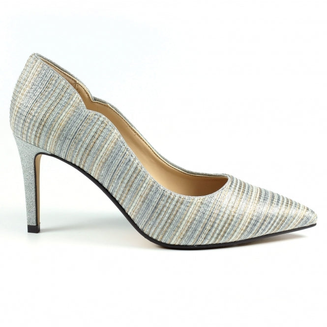 Lunar Natalia court shoe silver