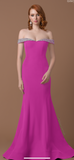 Gino Cerruti Off the shoulder beaded Dress 2020B Pink