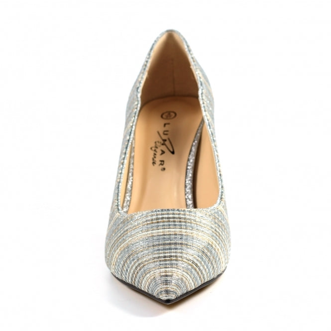 Lunar Natalia court shoe silver