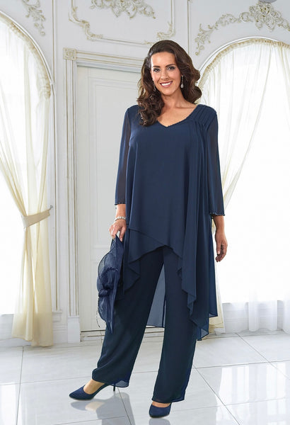 Veromia Dressed Up DU451 navy 2 piece