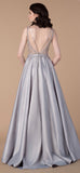 Gino Cerruti, Long Dress, Silver