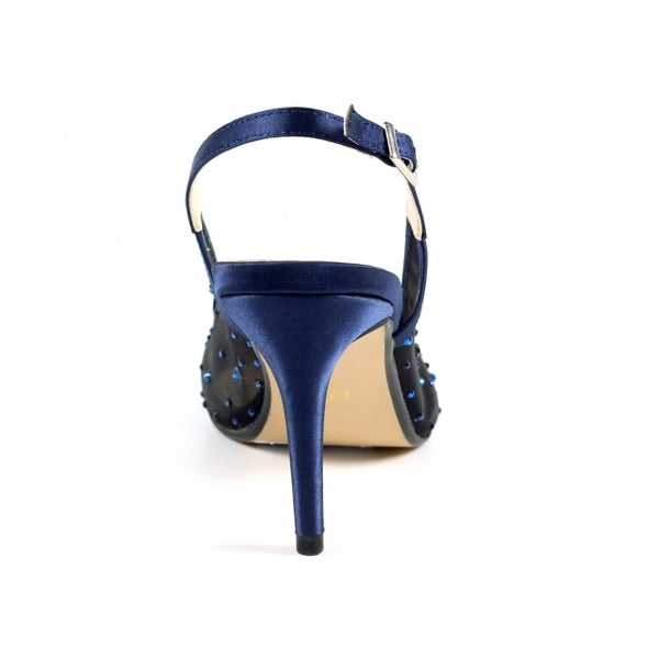 Lunar Arabella slingback shoe blue