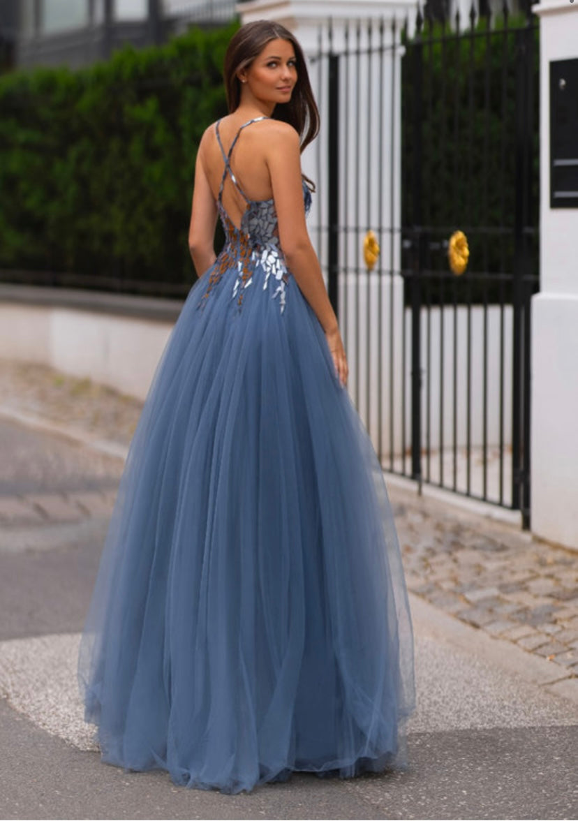 Evening Tulle Dress 0753