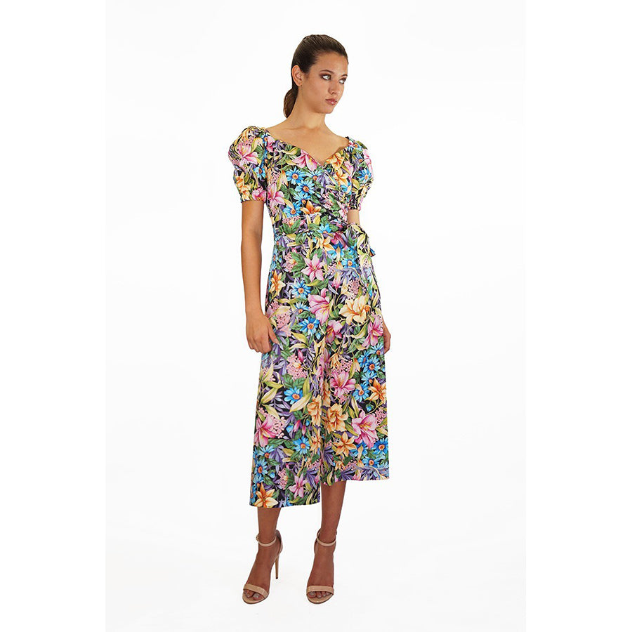 Arggido 46668 jumpsuit with crossover