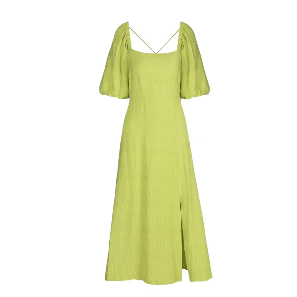 FRNCH Celine dress olive