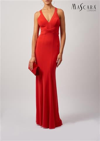 Mascara MC181421 Strap back dress Flame