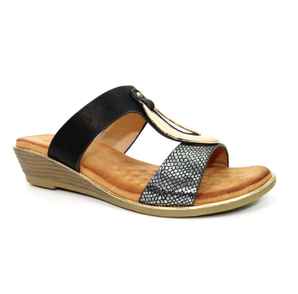 Lunar Pennita Low Wedge Sandal Code: JLH145