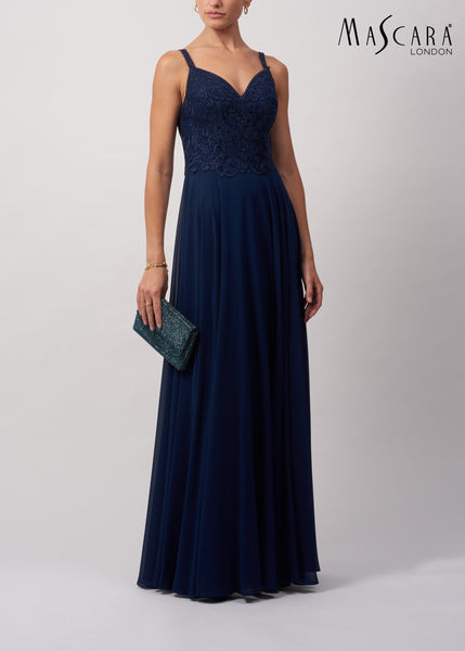 Mascara MC290116 lace crossback INK