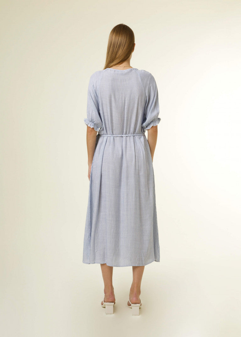 FRNCH Alva Dress blue Clair