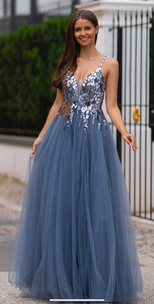 Evening Tulle Dress 0753