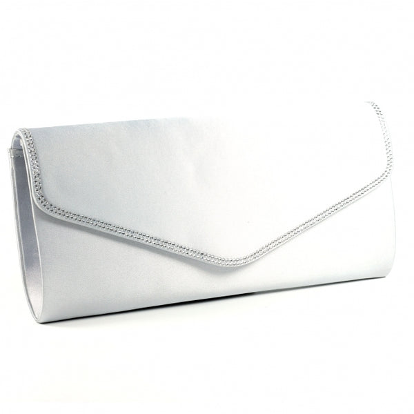 Lunar Janelle clutch silver