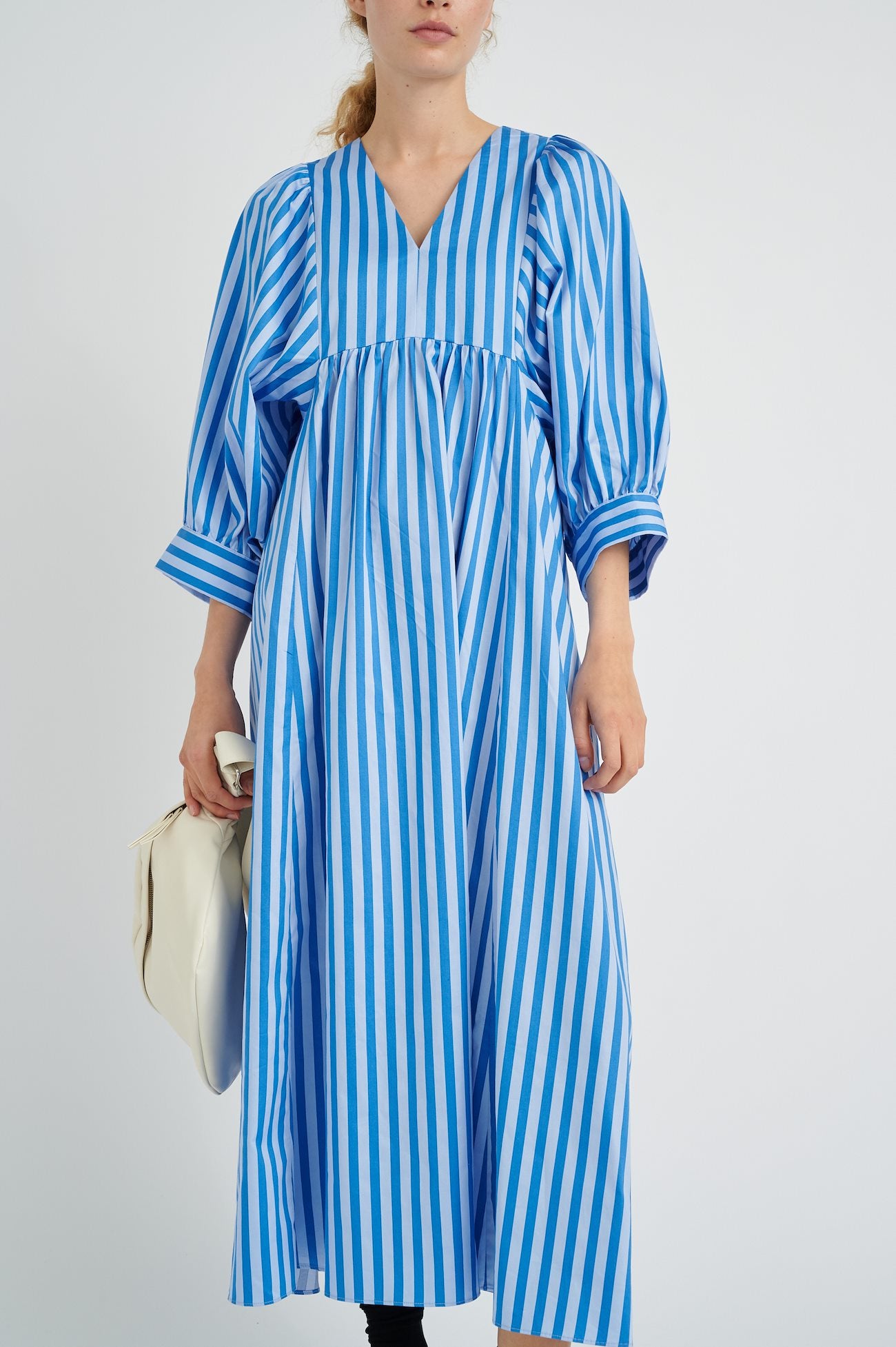 Inwear DeixIW dress light blue stripe