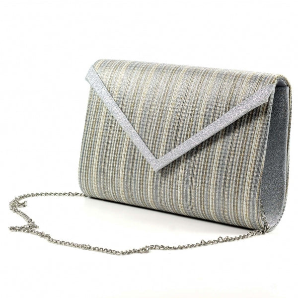 Lunar Natalia clutch silver