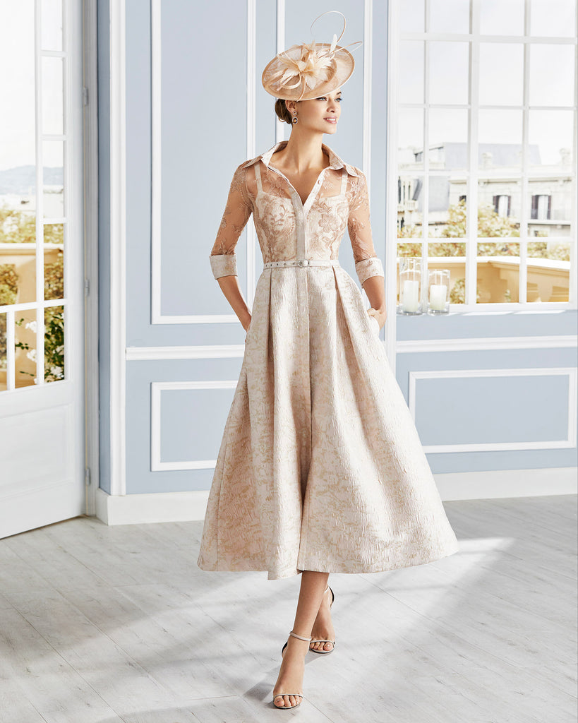 COUTURE CLUB G175 SHIRT DRESS PINK