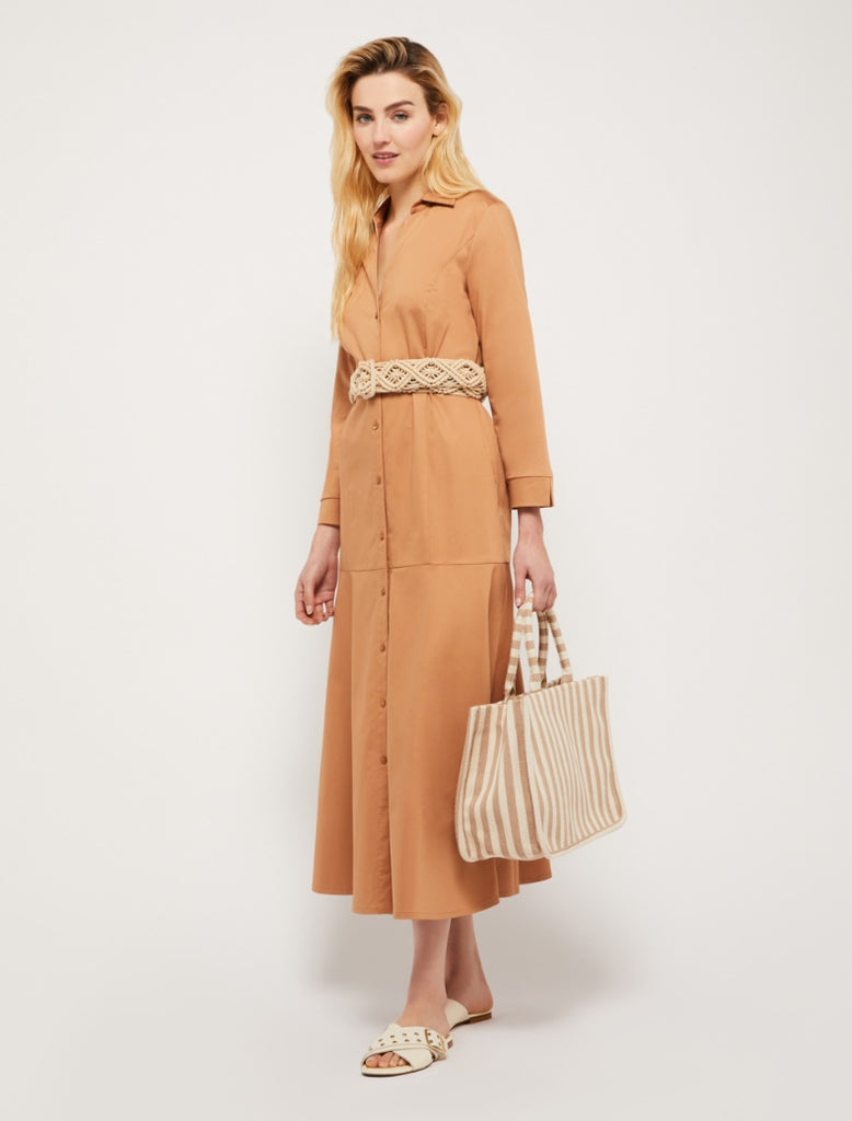Pennyblack LAMINATO Shirt dress Green