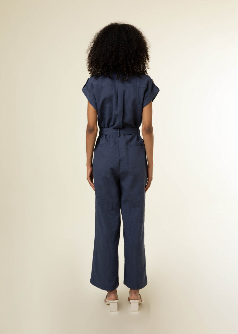 FRNCH Jeanne jumpsuit blue