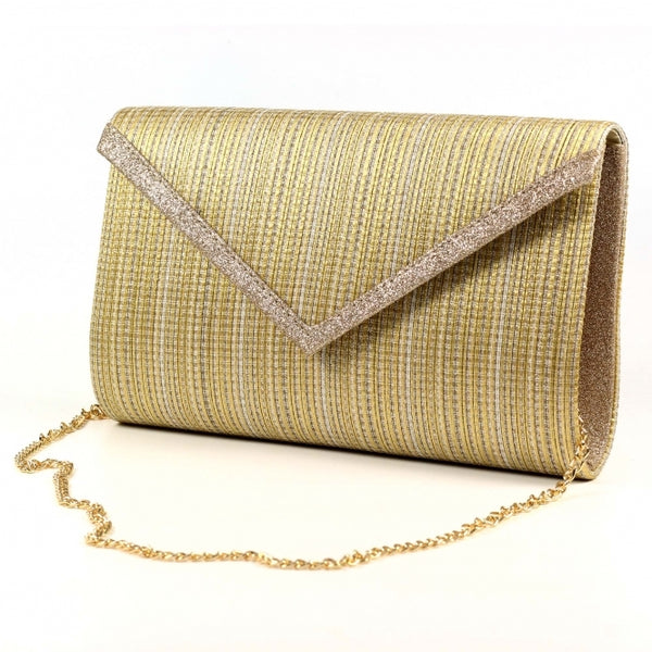 Lunar Natalia clutch gold